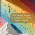Fine particle size PCC powder used in industrial fillers
