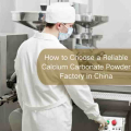 Jintai calcium carbonate factory in Foshan, China – loading for export