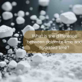 the difference between dolomite lime and hydrated lime