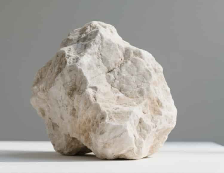 Comparison of dolomite lime and hydrated lime appearance